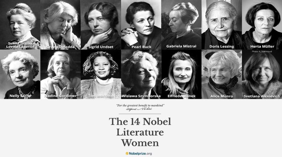 محطات "نوبل للأدب".. 14 كاتبة بين 114 فائزاً