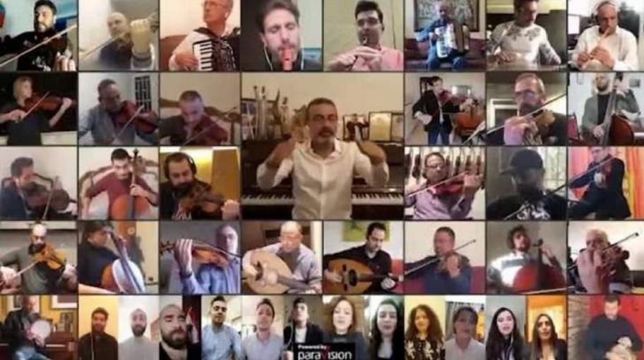 عزف أوركسترالي عبر الإنترنت لكسر عزلة اللبنانيين