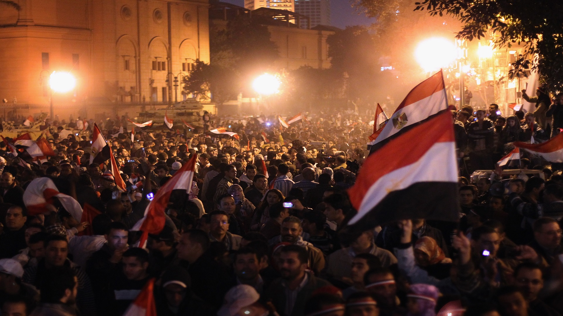 ثورة يناير/مصر (جون مور/Getty)