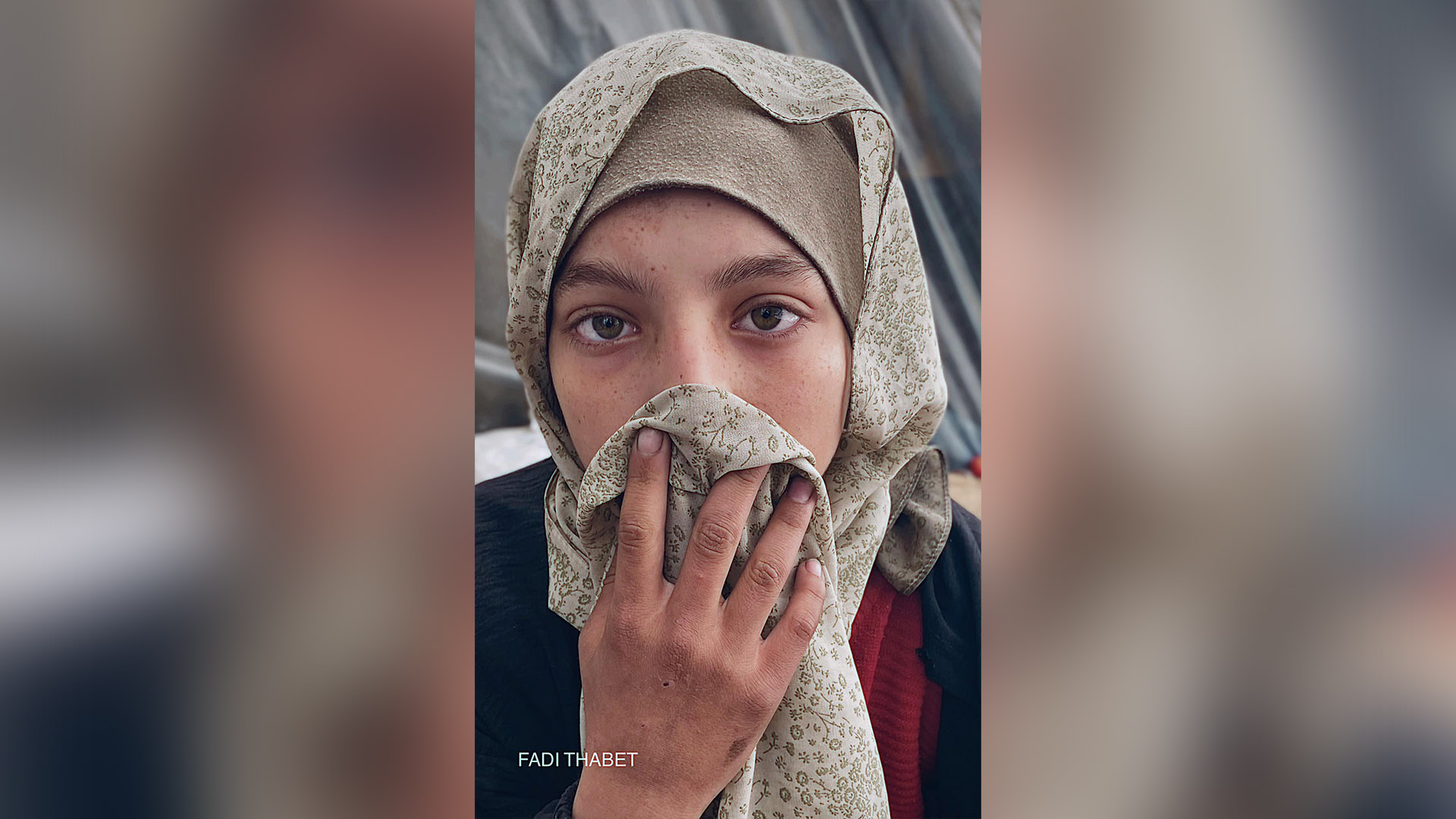 نور (14 عامًا) نازحة من بيت لاهيا- شمال غزة