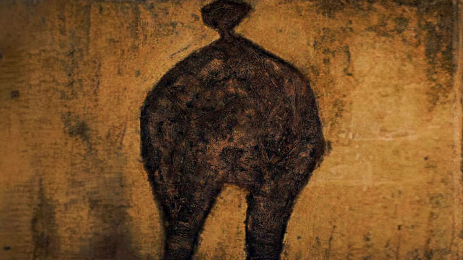 لوحة 6/ امرأة بجنس متحوّل/ جان ديبوفيه 1950 