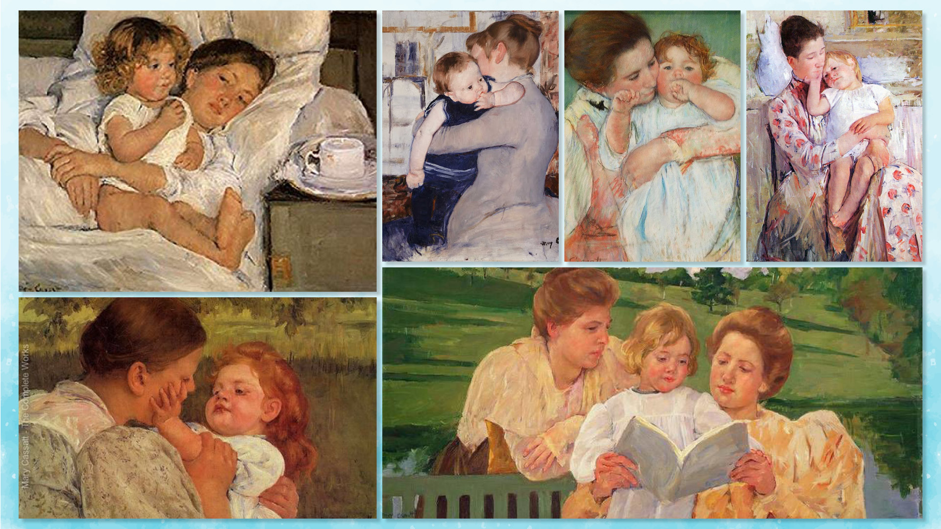 "الأم وأبناؤها" - ماري كاسات (1844-1926)