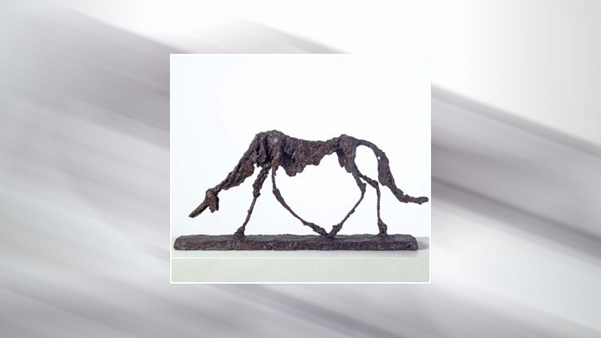 جياكوميتي تمثال الكلب 